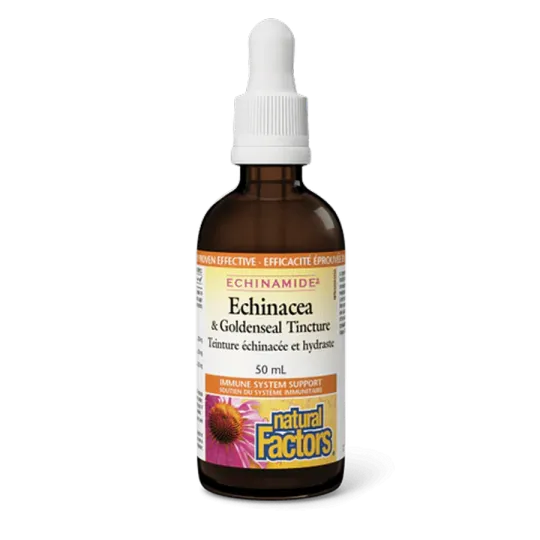 ECHINAMIDE Echinacea & Teinture d’hydraste du Canada | Safest & Easiest Shopping Vitamins Online | VITASHOP