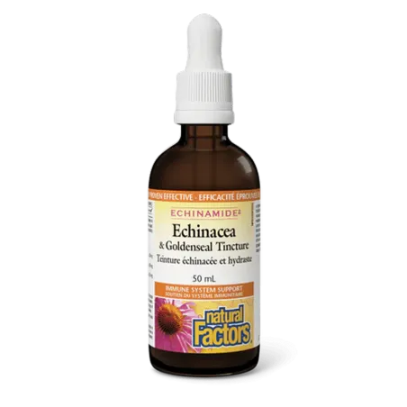 ECHINAMIDE Echinacea & Teinture d’hydraste du Canada | Safest & Easiest Shopping Vitamins Online | VITASHOP