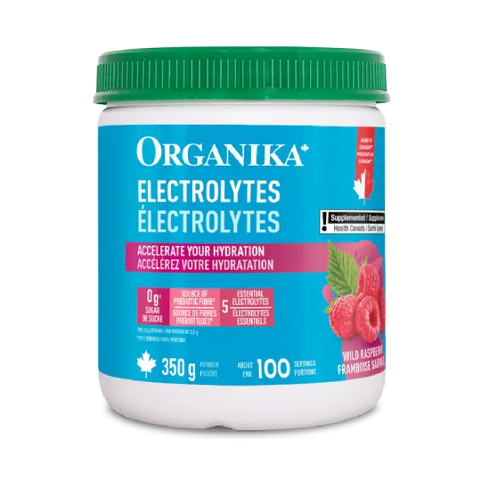 Organika Electrolyte Wild Raspberry 350 g | Unbeatable Prices, Daily Deals | VITASHOP