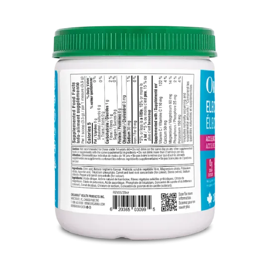 Organika Electrolyte Wild Raspberry 350 g | Unbeatable Prices, Daily Deals | VITASHOP