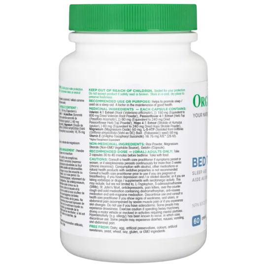 Organika Bedtime 60 Capsules | Unbeatable Prices, Daily Deals | VITASHOP