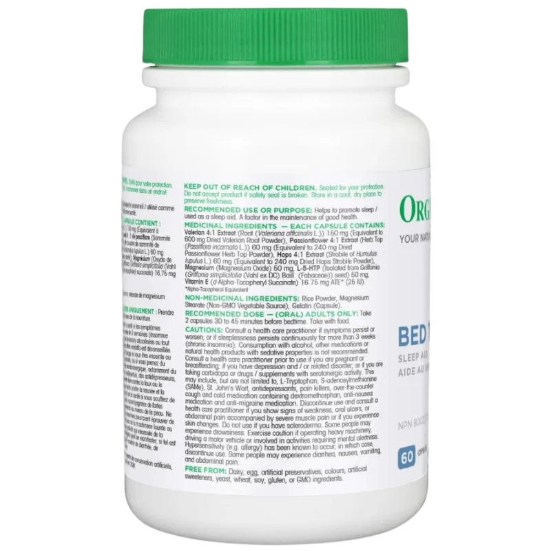 Organika Bedtime 60 Capsules | Unbeatable Prices, Daily Deals | VITASHOP