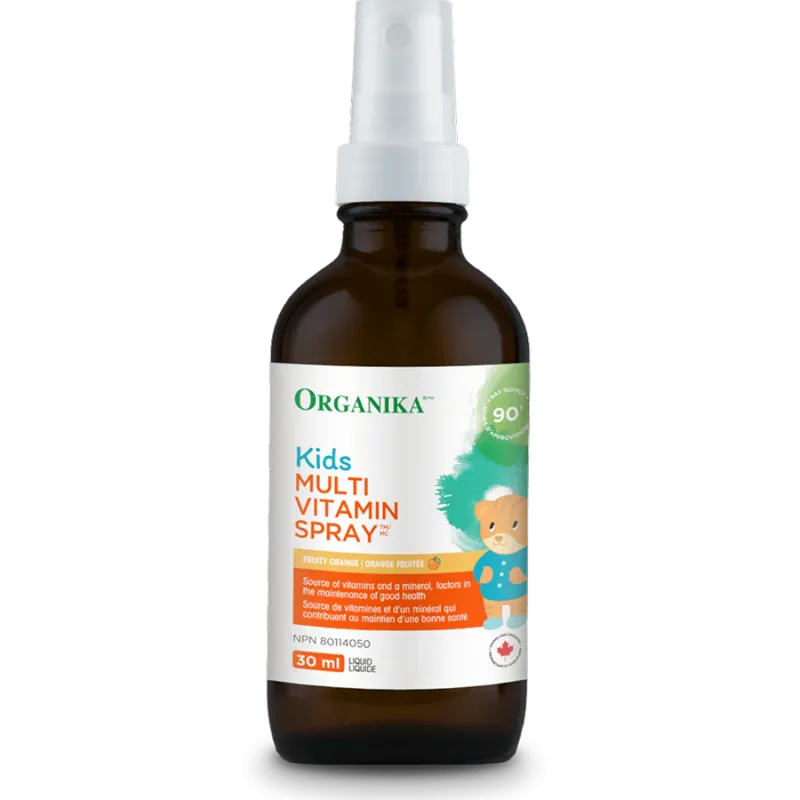 Organika 오가니카 키즈 멀티 비타민 리퀴드 스프레이 30ml | 매일 업데이트되는 특가 상품 | VITASHOP