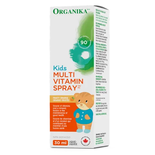Organika 오가니카 키즈 멀티 비타민 리퀴드 스프레이 30ml | 매일 업데이트되는 특가 상품 | VITASHOP