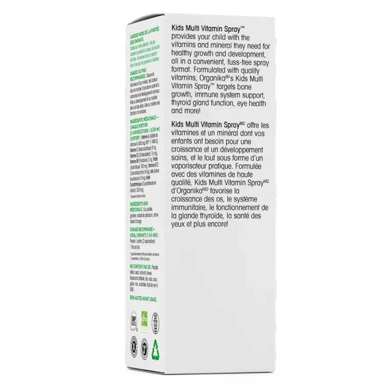 Organika Kids Multi Vitamin Liquid Spray 30 ml | Unbeatable Prices, Daily Deals | VITASHOP