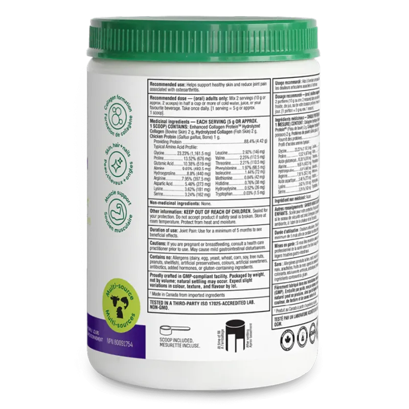 Full Spectrum Enhanced Collagen 250 g | Safest & Easiest Shopping Vitamins Online | VITASHOP