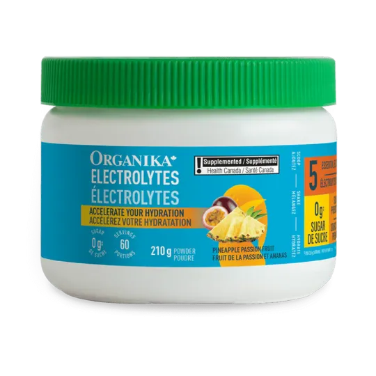 Organika Electrolytes Pineapple Passion 210 g (60 Servings) | Unbeatable Prices, Daily Deals | VITASHOP
