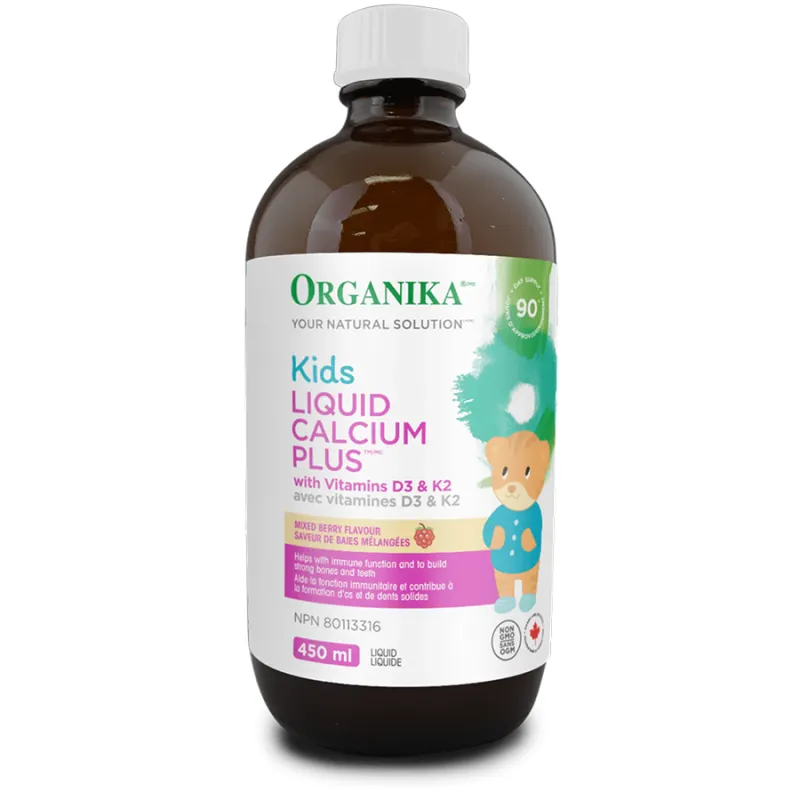 Organika Kids Liquid Calcium 450 ml | Unbeatable Prices, Daily Deals | VITASHOP
