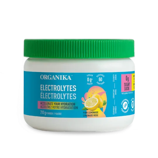 Organika Electrolytes Powder Pink Lemonade 210 g