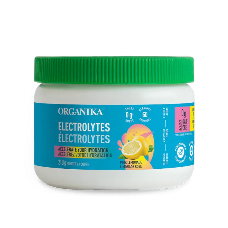 Organika Electrolytes Powder Pink Lemonade 210 g
