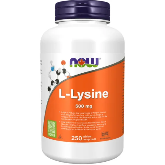 L-Lysine 500mg 250tab | Safest & Easiest Shopping Vitamins Online | VITASHOP