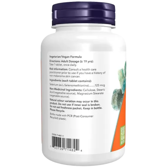 NOW Foods Selenium 125 mcg Yeast Free 250 Tablets | Unbeatable Prices, Daily Deals | VITASHOP