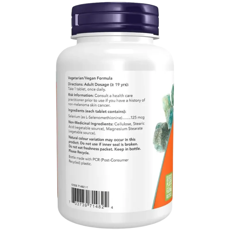 NOW Foods Selenium 125 mcg Yeast Free 250 Tablets | Unbeatable Prices, Daily Deals | VITASHOP