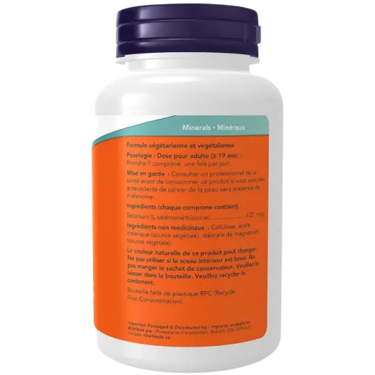 NOW Foods Selenium 125 mcg Yeast Free 250 Tablets | Unbeatable Prices, Daily Deals | VITASHOP