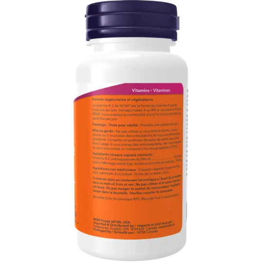 NOW Foods 나우 푸드 비타민 K-2 100mcg, 식물성 캡슐 100정 | 매일 업데이트되는 특가 상품 | VITASHOP