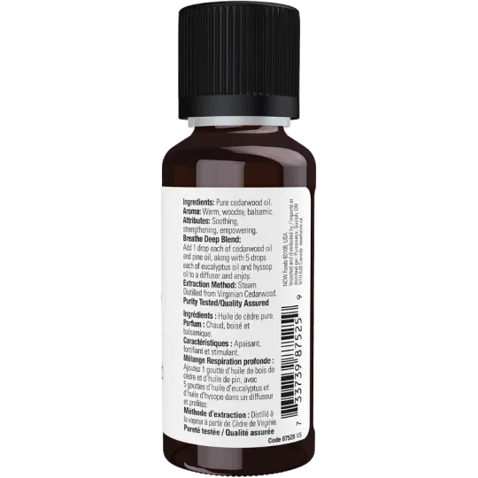 NOW Foods 나우 푸드 시더우드 오일, 30mL | 매일 업데이트되는 특가 상품 | VITASHOP