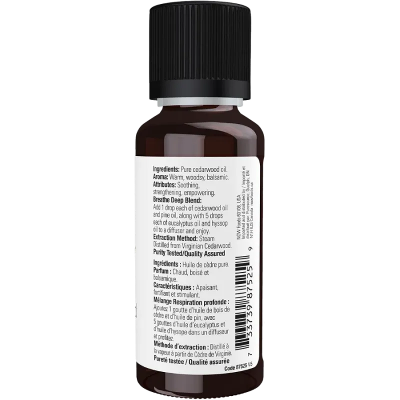 NOW Foods 나우 푸드 시더우드 오일, 30mL | 매일 업데이트되는 특가 상품 | VITASHOP