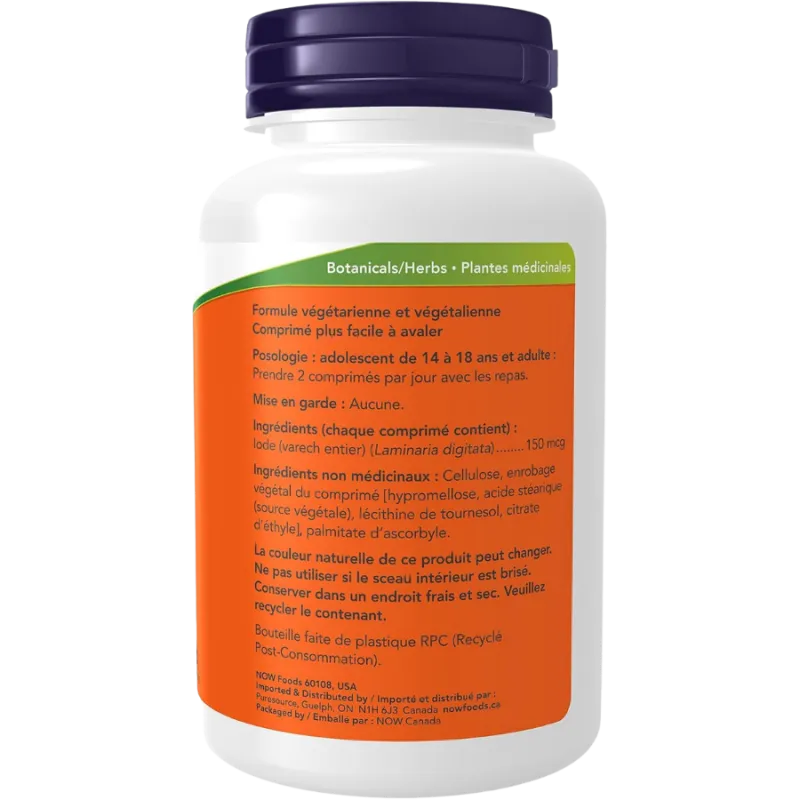 Varech 150 mcg, 200 comprimés | Safest & Easiest Shopping Vitamins Online | VITASHOP
