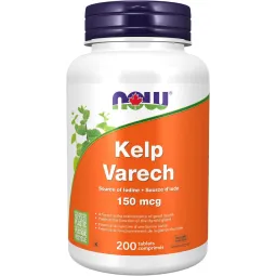 NOW Foods Kelp 150 mcg, 200 Tablets | 每天不同折扣, 全网最低价格 | 种类齐全的保健品店铺 VITASHOP, 只有你想不到, 没有你买不到 !