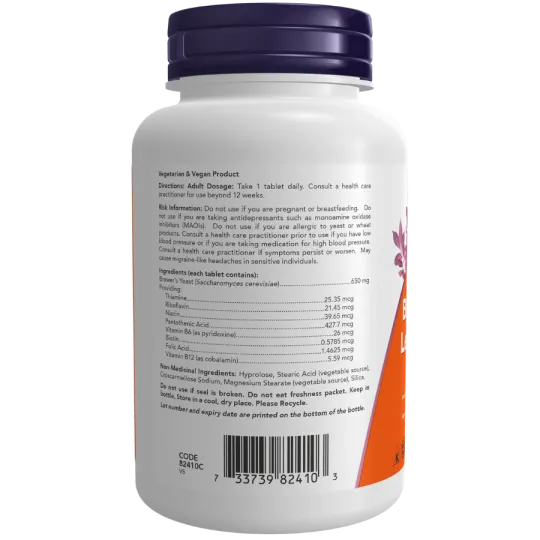 NOW Foods Brewer's Yeast 650 mg, 200 Tablets | Unbeatable Prices, Daily Deals | VITASHOP