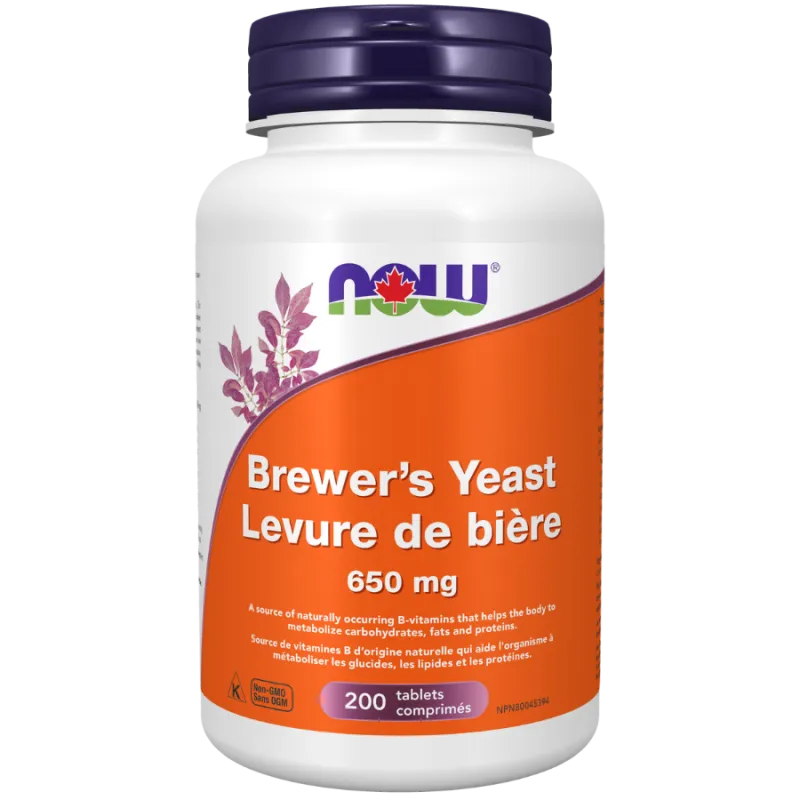 Levure de bière 650 mg, 200 comprimés | Safest & Easiest Shopping Vitamins Online | VITASHOP