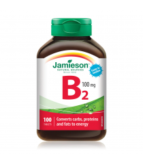 Jamieson Vitamin B2 (Riboflavin) 100 Tablets | Unbeatable Prices, Daily Deals | VITASHOP