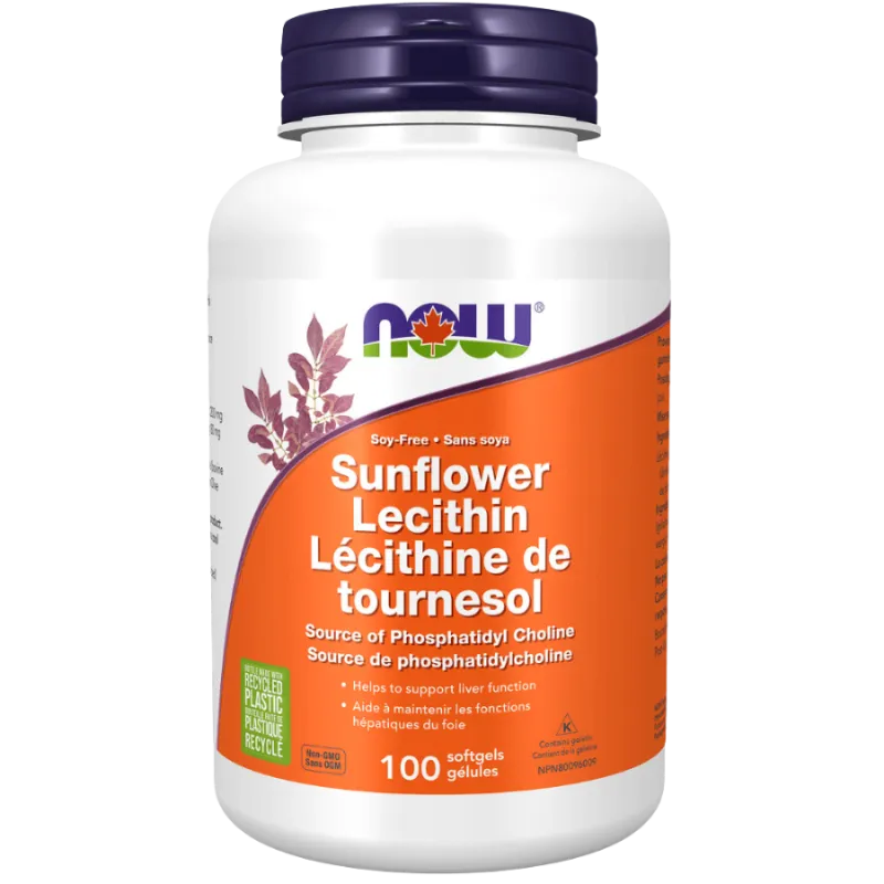 NOW Foods 나우 푸드 해바라기 레시틴 1200 mg, 100 소프트젤 | 매일 업데이트되는 특가 상품 | VITASHOP