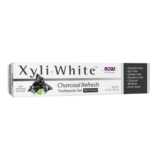 NOW Foods 나우 푸드 XyliWhite 차콜 리프레시 치약 젤, 181g | 매일 업데이트되는 특가 상품 | VITASHOP