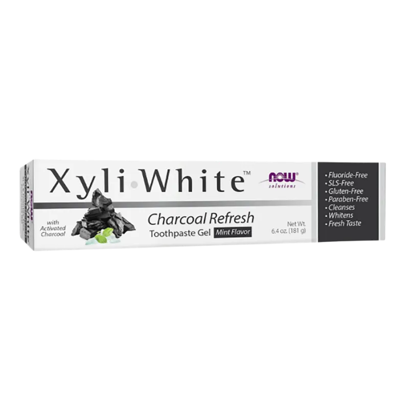 NOW Foods 나우 푸드 XyliWhite 차콜 리프레시 치약 젤, 181g | 매일 업데이트되는 특가 상품 | VITASHOP