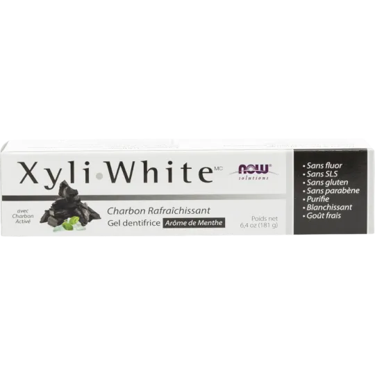 NOW Foods 나우 푸드 XyliWhite 차콜 리프레시 치약 젤, 181g | 매일 업데이트되는 특가 상품 | VITASHOP