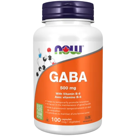 GABA 500 mg, 100 gélules | Safest & Easiest Shopping Vitamins Online | VITASHOP