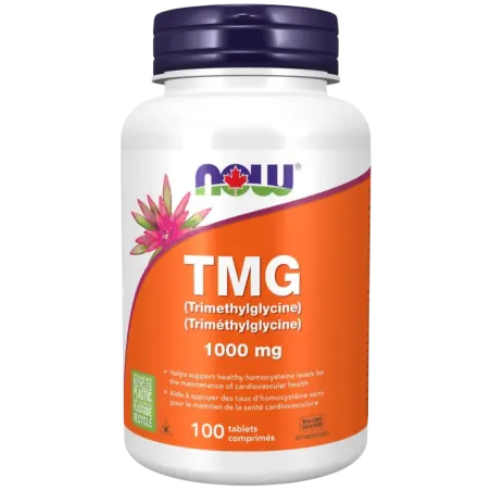 TMG (Triméthylglycine) 1000 mg, 100 comprimés | Safest & Easiest Shopping Vitamins Online | VITASHOP