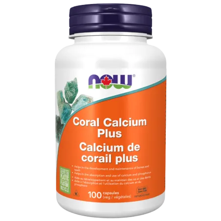Coral Calcium Plus, 100 Capsules Végétales | Safest & Easiest Shopping Vitamins Online | VITASHOP