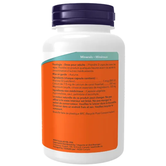 Coral Calcium Plus, 100 Capsules Végétales | Safest & Easiest Shopping Vitamins Online | VITASHOP