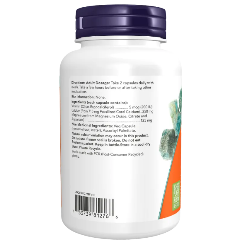Coral Calcium Plus, 100 Capsules Végétales | Safest & Easiest Shopping Vitamins Online | VITASHOP