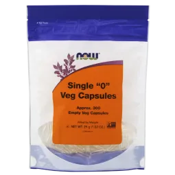 NOW Foods Empty Veg Capsule Size 0, 300 Veg Capsules | Unbeatable Prices, Daily Deals | VITASHOP