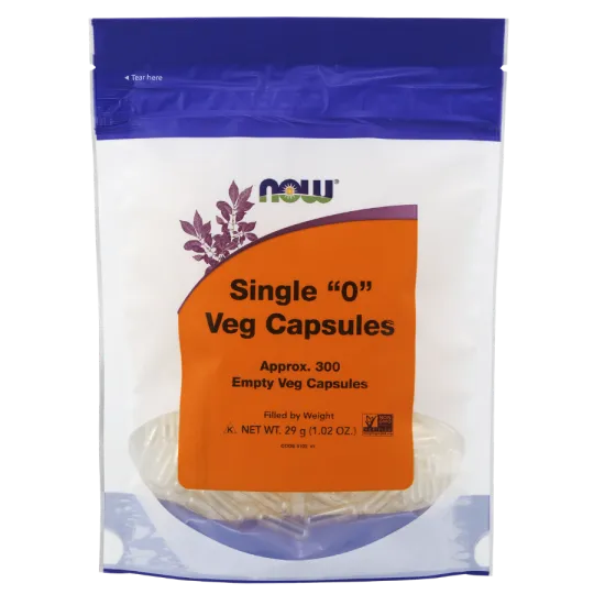 NOW Foods Empty Veg Capsule Size 0, 300 Veg Capsules | Unbeatable Prices, Daily Deals | VITASHOP