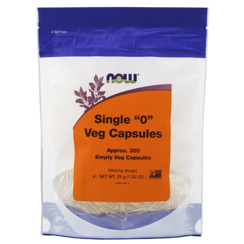 NOW Foods Empty Veg Capsule Size 0, 300 Veg Capsules | Unbeatable Prices, Daily Deals | VITASHOP