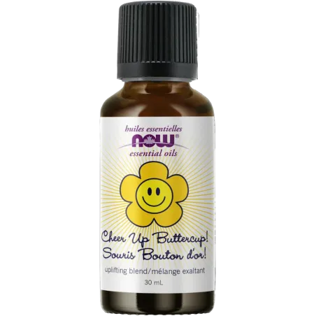 NOW Foods Cheer Up Buttercup Essential Oil Blend, 30 mL | Unbeatable Prices, Daily Deals | VITASHOP