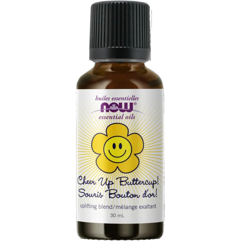 NOW Foods Cheer Up Buttercup Essential Oil Blend, 30 mL | Unbeatable Prices, Daily Deals | VITASHOP