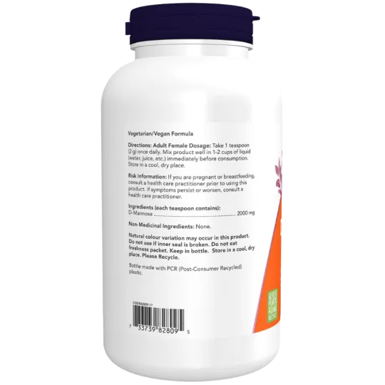 NOW Foods D-Mannose Powder, 85 g | Unbeatable Prices, Daily Deals | VITASHOP