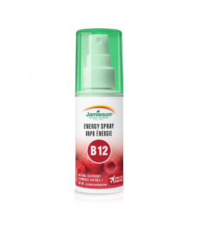 Jamieson Vitamin B12 Energy Spray Natural Raspberry 58 ml | Unbeatable Prices, Daily Deals | VITASHOP