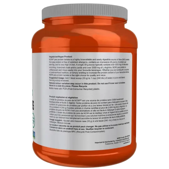 NOW Foods 나우 푸드 무맛 완두콩 단백질, 907g | 매일 업데이트되는 특가 상품 | VITASHOP