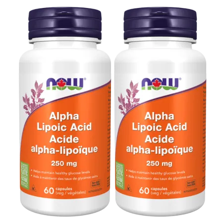 NOW Foods [2 FOR DEAL] Alpha Lipoic Acid 250 mg, 60 Capsules | Unbeatable Prices, Daily Deals | VITASHOP