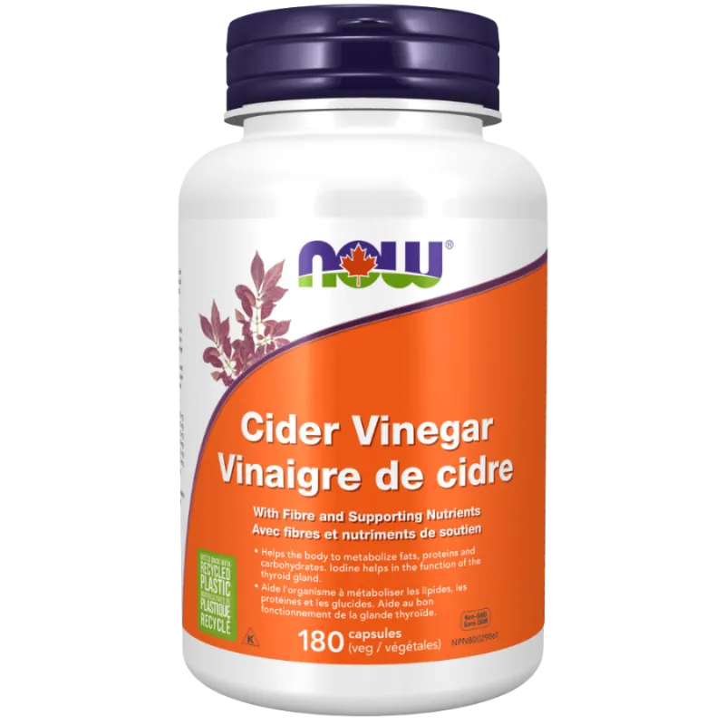 Facteurs de régime de vinaigre de cidre, 180 capsules | Safest & Easiest Shopping Vitamins Online | VITASHOP