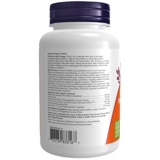 NOW Foods 나우 푸드 사이다 비니거 다이어트 팩터, 180캡슐 | 매일 업데이트되는 특가 상품 | VITASHOP
