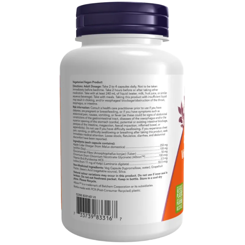 NOW Foods 나우 푸드 사이다 비니거 다이어트 팩터, 180캡슐 | 매일 업데이트되는 특가 상품 | VITASHOP