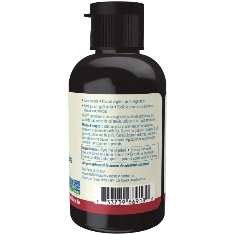 NOW Foods Stevia Liquid Extract (Maple) 60mL | Unbeatable Prices, Daily Deals | VITASHOP