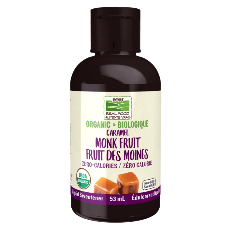 NOW Foods 나우 푸드 유기농 액상 몽크 후르츠 캐러멜 맛 53mL | 매일 업데이트되는 특가 상품 | VITASHOP