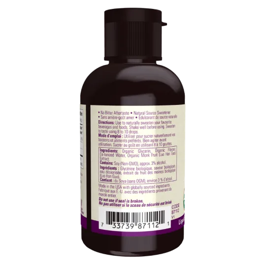 NOW Foods 나우 푸드 유기농 액상 몽크 후르츠 캐러멜 맛 53mL | 매일 업데이트되는 특가 상품 | VITASHOP